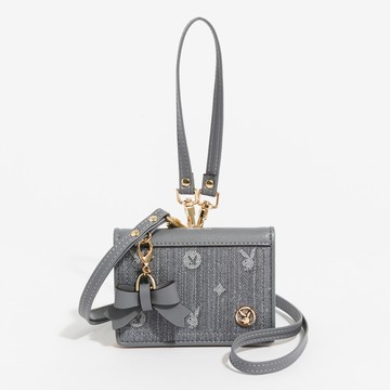 PLAYBOY - 證件套  Misty Blue Whisper系列 - 藍色/561-0215-50-2