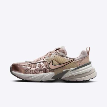 Kixpress-Nike Wmns V2K Run 女 運動休閒鞋 復古鞋 舒適 緩震 穿搭 玫瑰粉金 [FD0736-201]