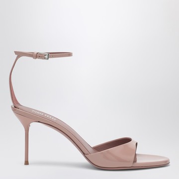 Lidia antique pink patent leather sandal