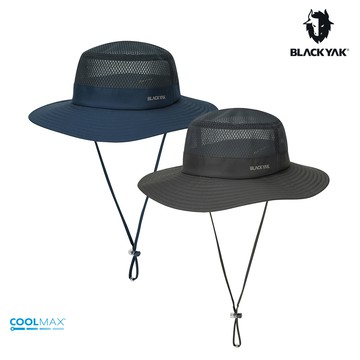 【BLACKYAK】MESH超透氣圓盤帽(海軍藍/碳灰)-春夏 透氣 遮陽帽 登山帽 健行帽|BYEB1NAF02