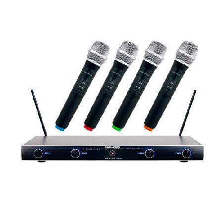 VocoPro VHF-4005 Channel Rechargeable VHF Wireless Microphone System