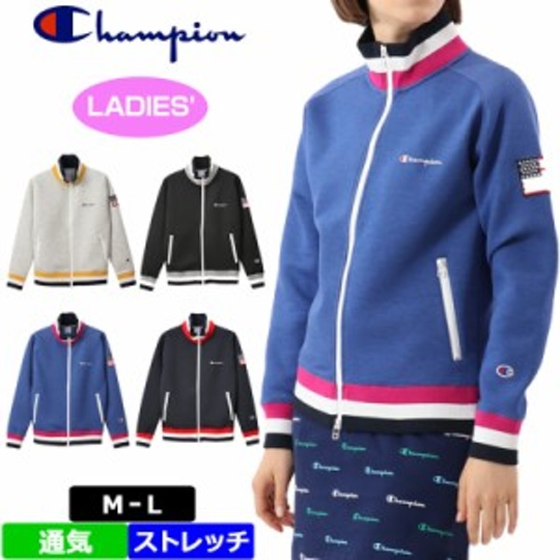 チャンピオン ゴルフ レディース 通気 ストレッチ フルジップ 長袖 ジャケット CW-RG001 Champion Golf 【新品】20SS  トップス アウター 通販 LINEポイント最大4.0%GET | LINEショッピング