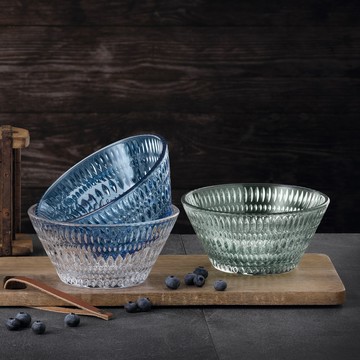 日耳曼之光-點心缽1入組(開心果綠/復古藍)16cm - 復古藍