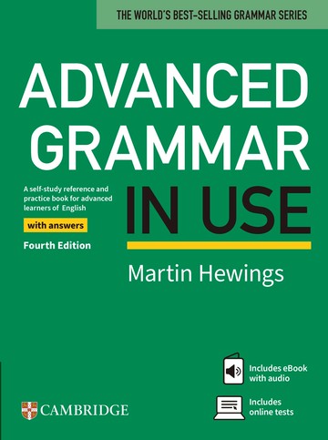 Advanced Grammar in Use Book with Answers and eBook and Online Test (4版) Martin Hewings 2023 Cambridge