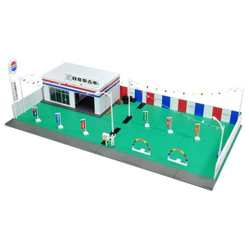 TOMICA RAMA Vintage 04d Secondhand Car Shop 日產 Seco