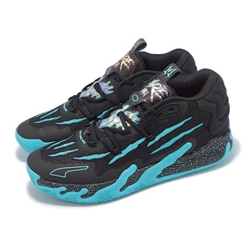 Puma 籃球鞋 MB03 Blue Hive 男鞋 黑 藍 氮氣中底 回彈 緩震 LaMelo Ball 37922101