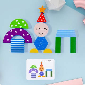 現貨《兒童拼圖E5D】智趣影子形狀配對拼圖 ♥ 蒙氏 幼稚園教具 影子配對 腦力訓練 專注力 早教 配對桌遊 拼圖玩具