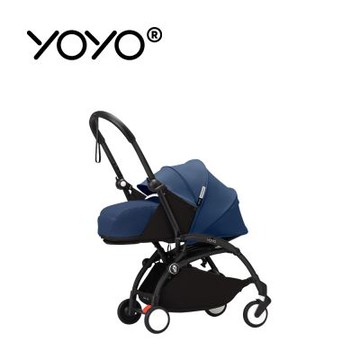 Stokke YOYO³  0+推車組合(含車架) - 法航藍色