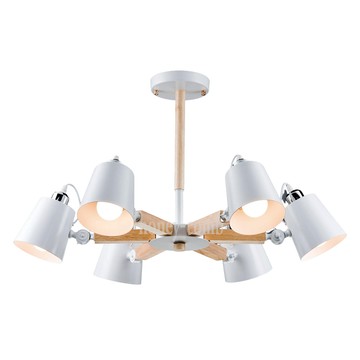 北歐風半吸頂燈六燈(BL50151)