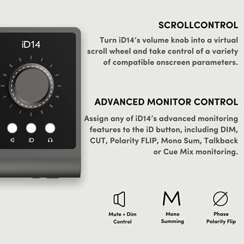 Audient audient 「iD14mkII」10in 6out USB3.0対応オーディオ・インターフェース[国内正規品]