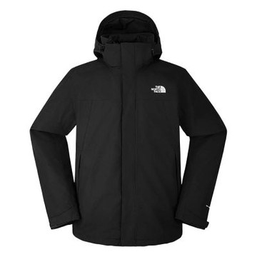 The North Face 北面 男 防水透氣連帽羽絨內裡三合一外套 NF0A81QSJK3