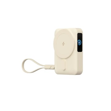 VIONTA E10 固態式自帶線磁吸行動電源-白