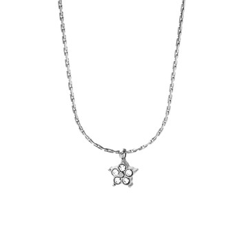 [鋼飾] 星花煙火鎖骨鍊 / 2色 / Flower Firework Necklace