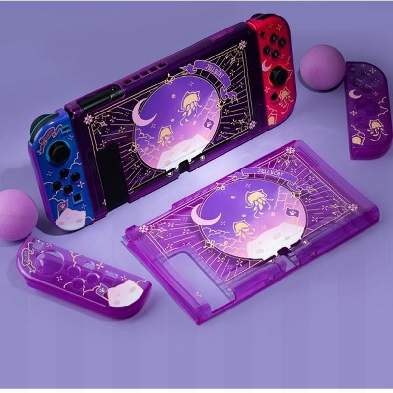 Switch Lite パープル・ケース・フィルム・充電器・箱付き