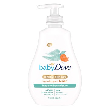 babydove 無香 384ml 嬰幼兒保濕乳液  1瓶