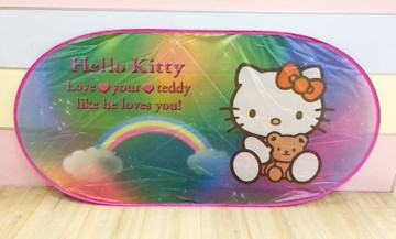 【震撼精品百貨】Hello Kitty 凱蒂貓~凱蒂貓 HELLO KITTY 遮陽簾-紫色#60886