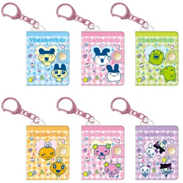 小禮堂 塔麻可吉 迷你愛心窗口相簿吊飾 (格紋款)