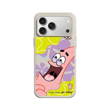 iPhone 17 Pro Max SolidX 貝殼灰 - 海綿寶寶 SpongeBob - 派大星哈哈哈