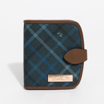 Arnold Palmer - 壓扣短夾  Jaunty系列 - 藍色/442-5814-50-2