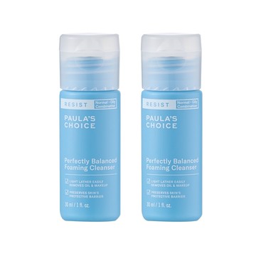 【Paulas Choice 寶拉珍選】抗老化清爽雙效洗面乳30ml 兩入組 公司貨