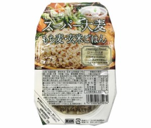 城北麺工 ス－パ－大麦もち麦玄米ごはん 150g×24個入×(2ケース)｜ 送料無料