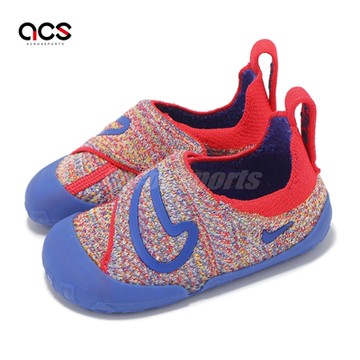 Nike 學步鞋 Swoosh 1 TD 小童 童鞋 紅 藍 針織 魔鬼氈 方便穿脫 FB3244-100