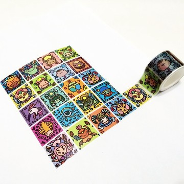 尼羅-埃及小神像花磚紙膠帶