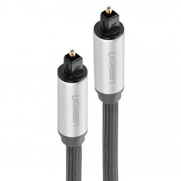 UGREEN 綠聯 S/PDIF 數位光纖線  1m  灰黑色  1條