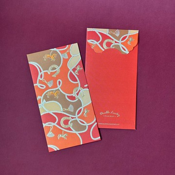 SRP025A 駿馬迎福 利是封 / 紅包 /10入