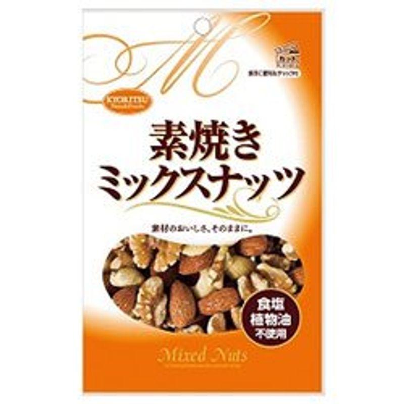 共立食品 素焼き ミックスナッツ チャック付 80g×10袋入×(2ケース)