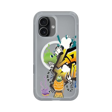 iPhone 17 AirX 流變灰 - Graffiti / 街頭塗鴉 - 我們愛噴漆