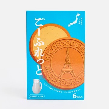 日本京禾法蘭酥-北海道牛奶風味66g