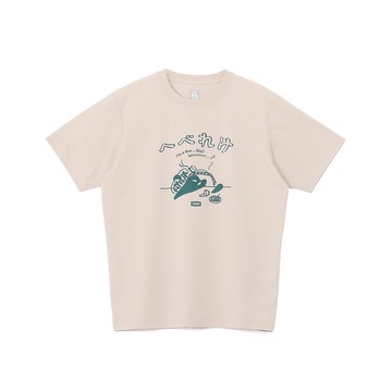 CHUMS Dry Hebereke T-Shirt 男 短袖上衣 米灰色 CH012764G057