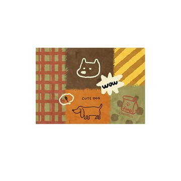 寵物地墊 SweetPet甜寵 160*230CM寵物地墊 寵物圍欄地毯 狗狗貓咪防滑餐墊 狗狗貓咪防滑餐墊