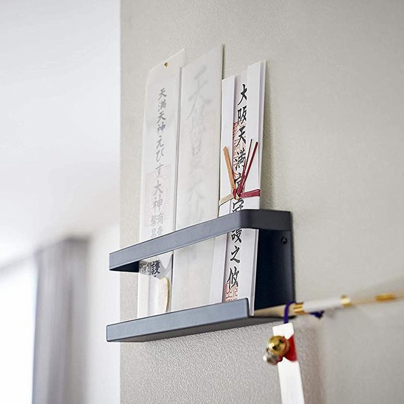 神札ホルダー タワー お札立て 神棚 壁掛け 破魔矢掛け お札入れ 簡易神棚 ［山崎実業］ LF570B12b000 | LINEショッピング