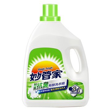 妙管家有酵洗衣精-制菌抗臭4000g
