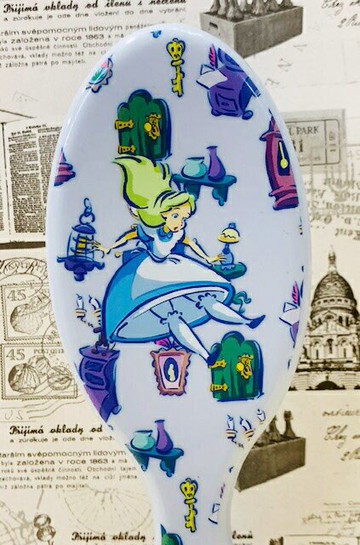 【震撼精品百貨】愛麗絲夢遊仙境 Alice 迪士尼公主系列愛麗絲梳子-粉#21483 震撼日式精品百貨