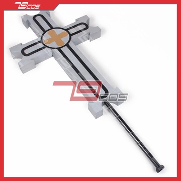 79cosDNF地下城與勇士男圣職者圣騎士初始立繪十字架cosplay道具