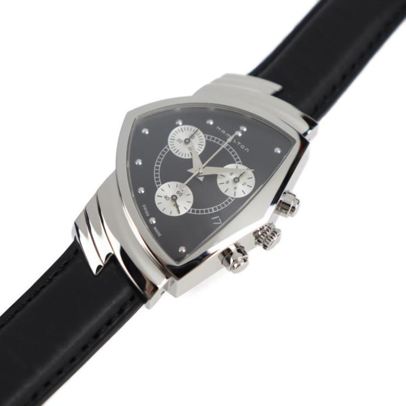 超美品 HAMILTON ハミルトン ベンチュラ クロノグラフ H244121 腕時計 