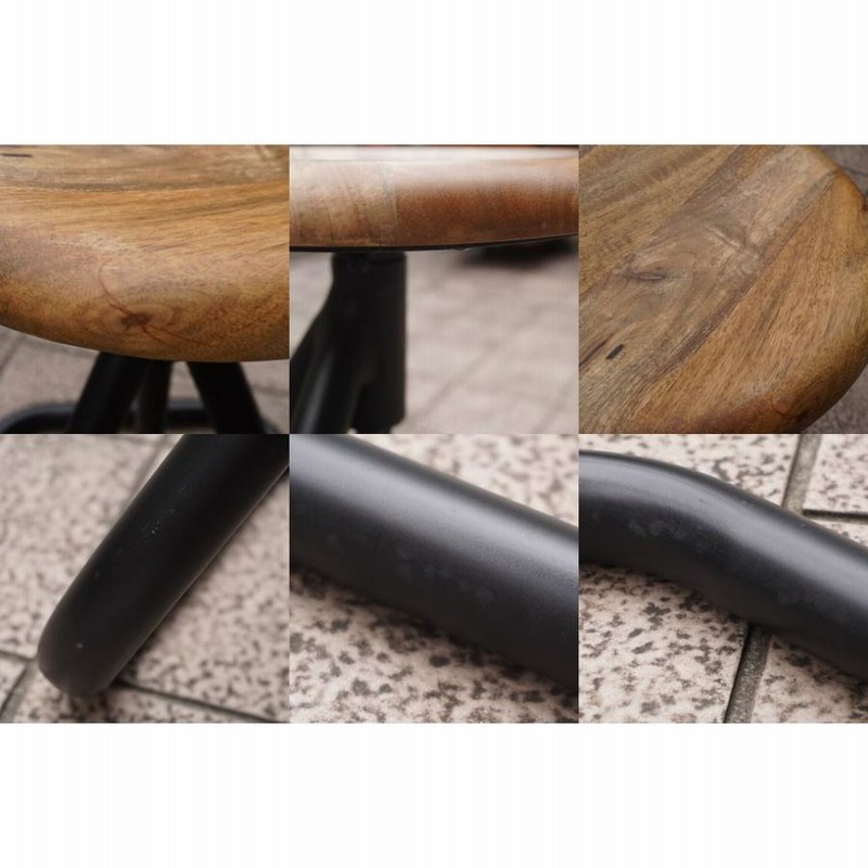 LIFE FURNITURE ライフファニチャー FR アイアン スツール 椅子