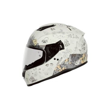 【SOL Helmets】SF-7全罩式安全帽 (探險者_淡霧灰/黃) ｜ SOL安全帽官方商城｜ 輕量化｜ 排齒釦｜