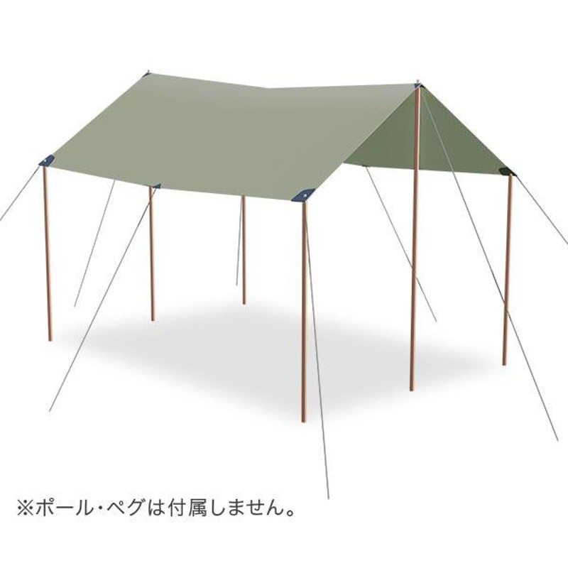 TATONKA(タトンカ) タープ 2 TC TARP ポリコットン - アウトドア