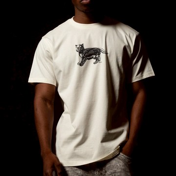 RIPNDIP INSIDE OUT TEE 米白色 短袖T恤 中指貓 台灣總代理-ALL