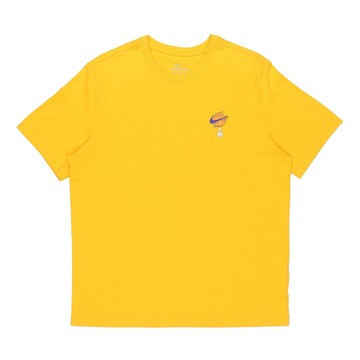 Nike x SPACE JAM Crossover Cartoon Printing Sports Round Neck Short Sleeve Gold Color