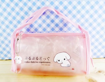 【震撼精品百貨】BuruBuru_抖抖狗~化妝包-立體粉短