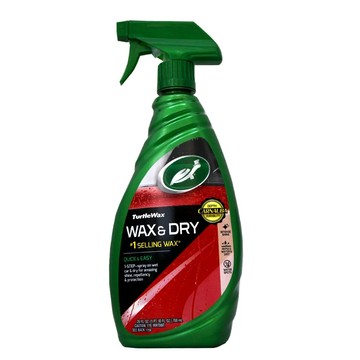 美國龜牌 Turtle Wax 蠟與乾燥噴蠟  超級價值  769ml  1個