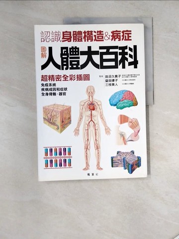 【書寶二手書T2／醫療_SGF】圖解人體大百科－健康DIY系列03_成美堂編輯部