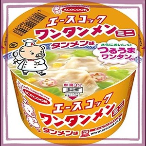 エースコック ミニワンタンメン タンメン味 39G×12個