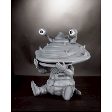 (不挑盒況) 野獸國 EA-042BW  超人力霸王 錢幣怪獸 卡內貢 黑白限定 收藏 公仔