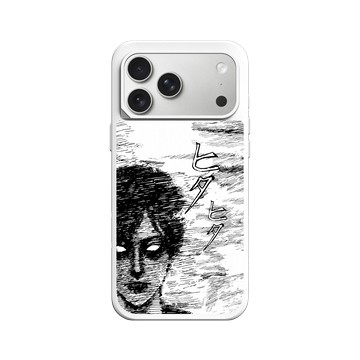 iPhone 17 Pro Max SolidX 白 - 伊藤潤二驚選集 Junji Ito - 濃霧中的美少年